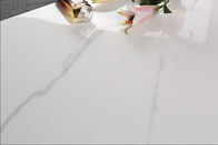 Telha lustrada Carrara branca super da porcelana, telhas de assoalho de mármore cerâmicas