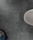 24&quot;” porcelana X24 moderna para telhar a cor preta com a telha de superfície semi lustrada da porcelana do olhar do cimento