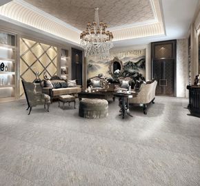 Telha leve de Grey Stone Look Porcelain Floor, telhas de assoalho rústicas 600*600mm