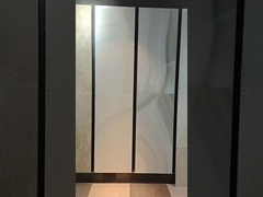 Comparação da série mármore ágata 600x1200mm cor bege FP8126A83 e cor cinza FP8126A87