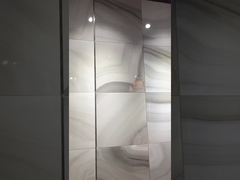 Cor bege do tamanho resistente aos ácidos 600x600mm da cor bege da ágata moderna da telha da porcelana dos assoalhos do porão