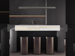 Equipe de Pagamento L/C e Mais Aceitou Azulejo de Porcelana com Aparência de Mármore Esmaltado para Pisos Elegantes