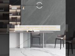 Instalação de porcelana de interior de alta resistência a manchas para pisos versáteis e duradouros