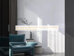 Azulejos de porcelana para interiores com alta resistência a riscos, em conformidade com a norma ISO13006, para renovação de paredes