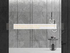 Absorção de Água Inferior a 0,5% e Laje de Parede de Porcelana Interior Polida e Esmaltada para Design de Interiores