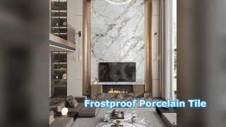 Porcelanato moderno à prova de gelo interno e externo