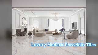 Azulejos de porcelana modernos 1200x2700 para interiores luxuosos