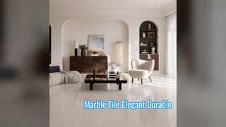 Azulejo de porcelana com aparência de mármore com baixa absorção de água