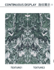 Risco branco de Grey Colour Marble Slab Tile do verde da onça do feiticeiro resistente