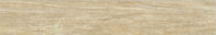 Madeira do carvalho de desenhos em espinha que pavimenta o tamanho bege da cor 200x1200 milímetro da telha de madeira estratificada da porcelana sobre azulejos