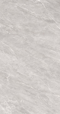 Laje de Porcelanato de Superfície Polida Azulejo Cinza Real Para Decoração de Edifícios