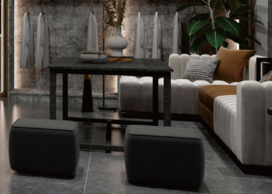 Karen Grey Tamanho 750x1500 Marble Look porcelana telha para residencial