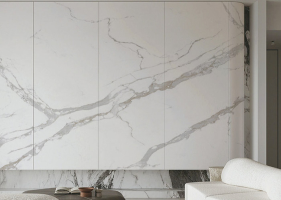 6 mm espessura de porcelana interior de pedras com resistência a arranhões