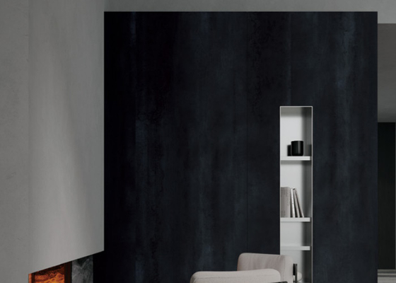 Chapas de porcelana polida cinza com < 0,5% de absorção de água e acabamento resistente a manchas para espaços de vida elegantes
