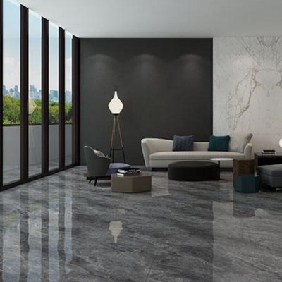 Resistência a manchas e 4 padrões de design de azulejos de porcelana para interiores 750 * 1500mm