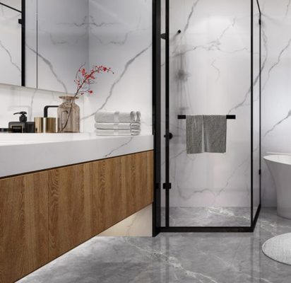 Matt Finish Interior Porcelana Piso com fácil manutenção e design