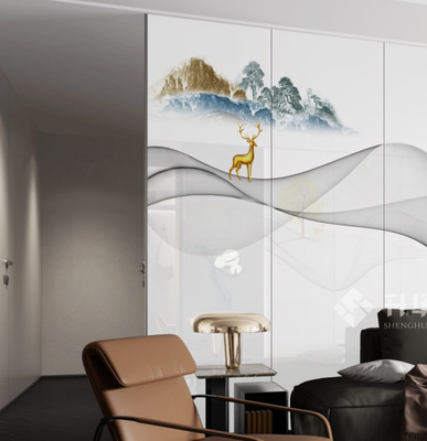 Lâmina de parede de porcelana interior combinação perfeita de beleza e durabilidade