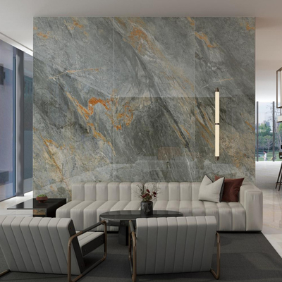 Elegantes azulejos de porcelana com acabamento resistente a arranhões