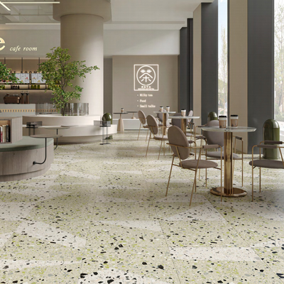 Painéis de azulejos de porcelana de interior resistentes a manchas e arranhões Padrão aleatório cinza