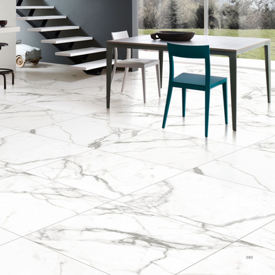 Solução de piso da sala de conferências do hotel 600*600mm Chapas de porcelana de interiores