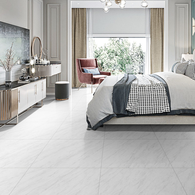Decoração de mesa azulejos de porcelana para interiores fácil manutenção em 600 * 600mm tamanho