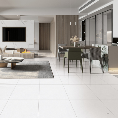 Absorção de água 0,5% Interior Porcelana de parede para desenhos sofisticados 600x600mm Tlie cinza