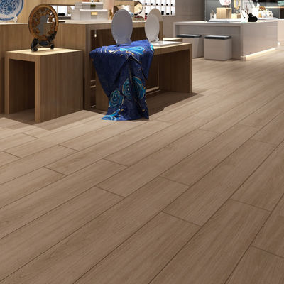 Combinação perfeita de funcionalidade e estética interior de porcelana parede laje de madeira olhar telha