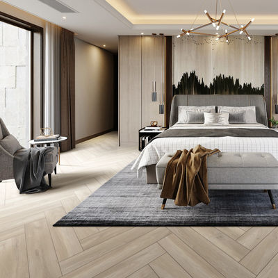 Resistência à mancha Grãos azulejos de porcelana interior com padrão