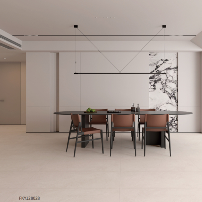 Equipe de Pagamento de Azulejos de Porcelana para Interiores L/C Bege Absorção de Água Inferior a 0,5% para Suas Necessidades