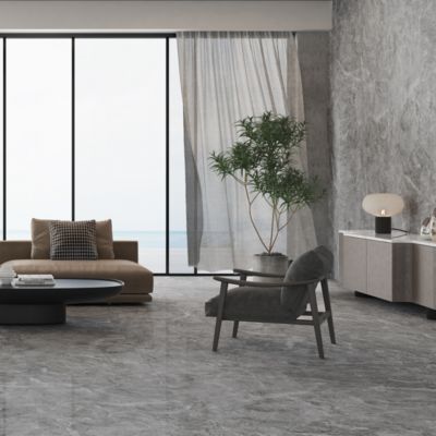 Azulejos de grés porcelânico para interiores de grau AAA com absorção de água inferior a 0,5%