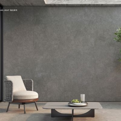 High Chemical Resistance 800x2600mm Grey Slab Porcelain Flooring with Less Than 0.5% Water Absorption and 9mm Thickness