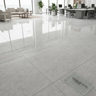 Moderno estilo 800x800 azulejos de porcelana piso polido acabamento adequado para aplicações residenciais comerciais e escritórios pisos