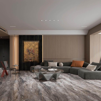 High Stain Resistance Porcelain Cement Look Tile Marble Look Porcelain Tile Engineered for Easy Maintenance and Long Term