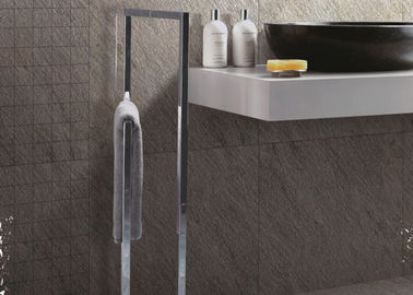 Resistência de desgaste Grey Porcelain Floor Tiles claro 600x600 para o revestimento do banheiro