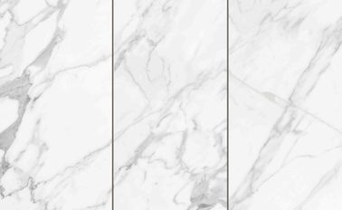 As 600 x 300 telhas internas da porcelana, ajardinam o mármore branco da cor telham lajes