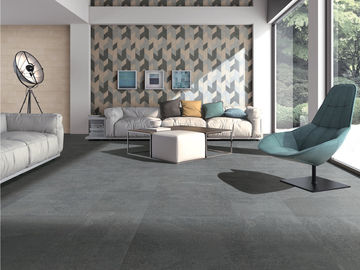 cor preta do material de construção da telha de 600x600 Matt Finish Cement Look Porcelain