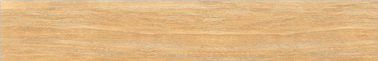 Telhas de Matt Surface Wood Look Porcelain, telha vitrificada antiga do olhar de madeira interno amarelado da cor