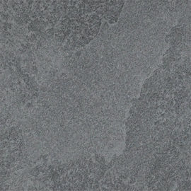 600x600mm Matte Surface Rectified Rustic Porcelain preto telha a telha de assoalho interna