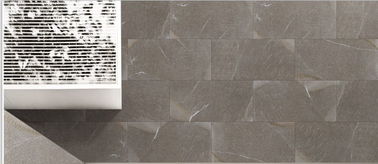 Matt Glazed Porcelain Floor Tile/maré baixa preta Absoption das telhas do teste padrão da parede de 600 x de 600mm