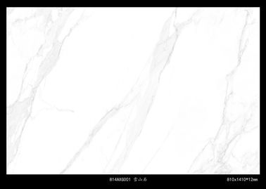 telha de assoalho lustrada porcelana da fábrica da telha da porcelana do olhar do mármore de 81*141cm Foshan