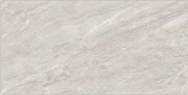 Cerâmico italiano decorativo da telha da porcelana do olhar do mármore do travertino lustrado vitrificou 75*150cm
