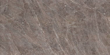 Brown luxuoso colore a telha que de mármore da porcelana do olhar o grande tamanho 36*72 avança para a sala de visitas