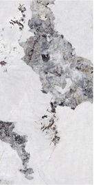 Da cor branca moderna da telha da porcelana dos azulejos 1200x2400mm da laje do fósforo de livro de Foshan telha grande do tamanho