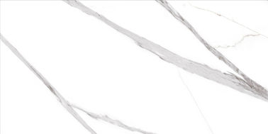 Corpo completo branco telha moderna lustrada da porcelana da telha do olhar do mármore do grande formato do tamanho 750x1500 do assoalho da porcelana