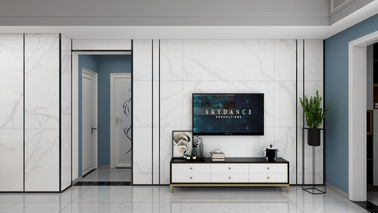 Telha completa da porcelana da cozinha do olhar 750x1500mm do mármore do grande formato do corpo