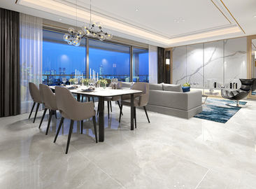 Telha de mármore cerâmica personalizada da porcelana do olhar das telhas de assoalho 750x1500 da origem de Foshan olhar de mármore cinzento