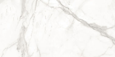 Telhas brancas de mármore lustradas 900x1800 internas da porcelana do banheiro da cor das telhas da porcelana grandes