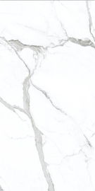 Telha de mármore branca da porcelana do olhar do assoalho 1800x900mm da cor