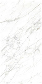 Porcelana italiana Tile1600*3200mm do revestimento do olhar do mármore do Striation de Carrara das telhas de mármore brancas completas do assoalho do corpo