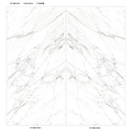Telha de mármore branca 160*320cm da porcelana do revestimento do olhar do mármore do Striation das telhas do assoalho completo italiano do corpo de Carrara